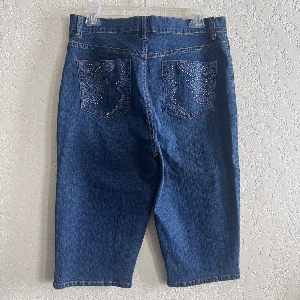 Gloria Vanderbilt Dark Blue Denim Jeans